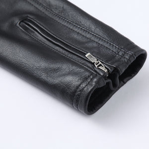 PU leather men's casual Jacket-Leather jacket for mens | Regalia Lodge