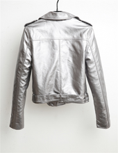 Load image into Gallery viewer, Punk style leather motorcycle Jacket-biker leather jacket-PU Leather jacket | Regalia Lodge