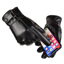 Carica l&#39;immagine nel visualizzatore di Gallery, Korean wash leather gloves Leather touch gloves-Leather Gloves for Mens - luxury leather gloves-Leather Gloves for Mens Black Leather Touch Screen Gloves dents gloves formal leather gloves luxury leather gloves | Regalia Lodge