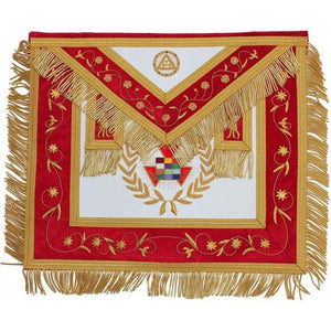 Hand Embroidered Masonic Royal Arch PHP Apron | Regalia Lodge