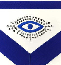 Carica l&#39;immagine nel visualizzatore di Gallery,  Master Mason Apron – Blue Lodge Machine Embroidery | Regalia Lodge