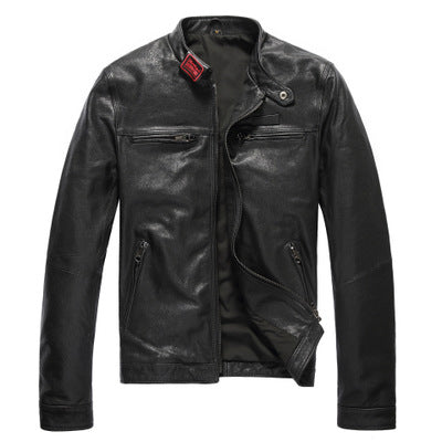 Leather jacket men's short leather jacket-Leather jacket for mens | Regalia Lodge