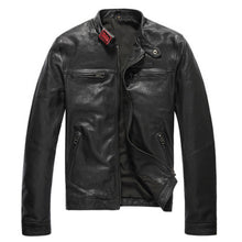 Load image into Gallery viewer, Leather jacket men&#39;s short leather jacket-Leather jacket for mens | Regalia Lodge