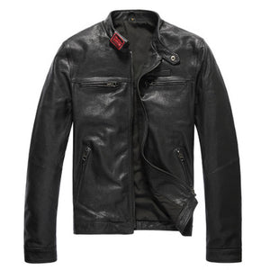 Leather jacket men's short leather jacket-Leather jacket for mens | Regalia Lodge