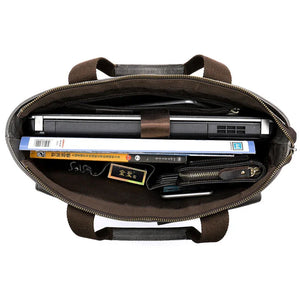 Men's Leather business briefcase Hard briefcase Handbag Business Briefcase Official Briefcase Multifunctional Briefcase | Regalia Lodge