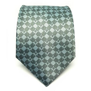 Masonic Regalia Squared Freemasons Tie | Regalia Lodge