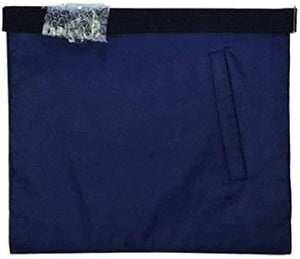 Masonic Past Master Silver Hand Embroidered Freemasons Apron | Regalia Lodge