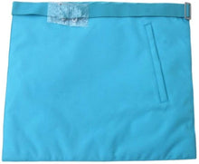 Carica l&#39;immagine nel visualizzatore di Gallery, Master Mason French Rite / Modern Rite Star G Silk Apron - Sky Blue | Regalia Lodge