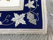 Charger l&#39;image dans la galerie, Masonic Grand Lodge Past Master Apron Gold &amp; Silver Hand Embroidery Apron | Regalia Lodge