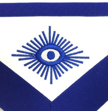 Carica l&#39;immagine nel visualizzatore di Gallery, Masonic Blue Lodge Officers Aprons with wreath - Set of 12 Aprons | Regalia Lodge