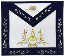 Load image into Gallery viewer, Masonic Grand Lodge Past Master Apron Gold Hand Embroidery Apron | Regalia Lodge