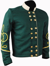 Load image into Gallery viewer, Civil war Union berdans sharpshooter Captains Shell Jacket-2 braids | Regalia Lodge