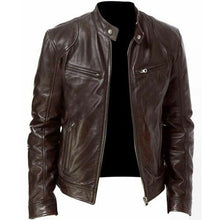 Load image into Gallery viewer, PU Leather Jacket Slim Leather Jacket | Regalia Lodge