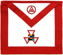 Carica l&#39;immagine nel visualizzatore di Gallery, Masonic Royal Arch Past High Priest PHP Hand Embroidered Apron | Regalia Lodge