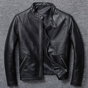 First Layer Cowhide Leather Jacket, Pure Leather Jacket for Mens | Regalia Lodge
