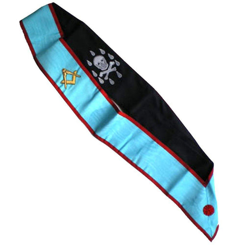 High Quality Scottish Rite AASR Blue Sash | Regalia Lodge