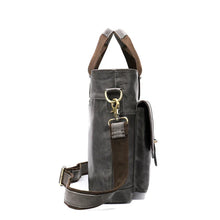 画像をギャラリービューアに読み込む, Men&#39;s Leather business briefcase Hard briefcase Handbag Business Briefcase Official Briefcase Multifunctional Briefcase | Regalia Lodge