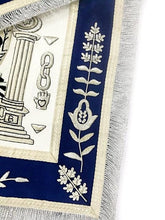 Carica l&#39;immagine nel visualizzatore di Gallery, Masonic Regalia Custom Design Skull Pillars Masters Carpet Handmade Bullion Masonic Apron | Regalia Lodge