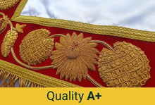 Carica l&#39;immagine nel visualizzatore di Gallery, Deluxe Grand High Priest Royal Arch Regalia Masonic Apron | Regalia Lodge
