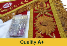 Carica l&#39;immagine nel visualizzatore di Gallery, Deluxe Grand High Priest Royal Arch Regalia Masonic Apron | Regalia Lodge