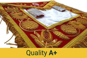 Deluxe Grand High Priest Royal Arch Regalia Masonic Apron | Regalia Lodge