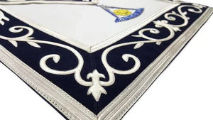 Masonic Regalia Blue Lodge Past Master Masons Silk Threaded Masonic Apron | Regalia Lodge