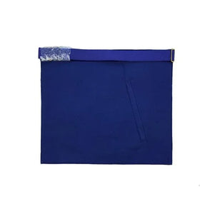 Past Master Mason Regalia Bullion Rays Embroidered Masonic Apron - Royal Blue | Regalia Lodge