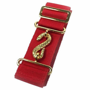 Masonic Belt Extender Red | Regalia Lodge
