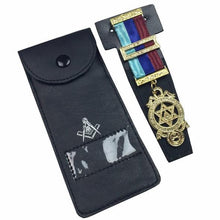 Carica l&#39;immagine nel visualizzatore di Gallery, Quality Masonic Regalia Pocket Jewel Holder / Wallet masonic carry case | Regalia Lodge