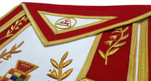 Carica l&#39;immagine nel visualizzatore di Gallery, Past High Priest PHP Master Mason Embroidery apron with Tassel-Royal Arch Regalia Masonic Apron | Regalia Lodge