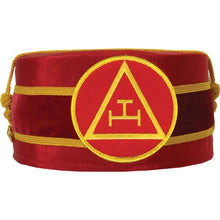画像をギャラリービューアに読み込む, Royal Arch Masonic Triple Tau Cap Red | Regalia Lodge