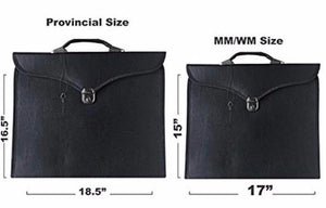Masonic regalia MM/WM & Provincial Apron Bag with compass | Regalia Lodge