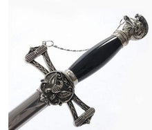 Carica l&#39;immagine nel visualizzatore di Gallery, Knights of St. John Masonic Sword Eagle Guard Chain 37.5&quot; | Regalia Lodge