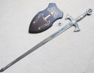12th Century Espada Knights Templar Sword W/ Plaque 48" | Regalia Lodge