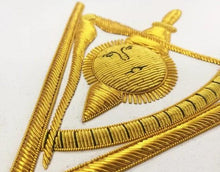 Load image into Gallery viewer, Masonic Council PIM Past Illustrious Master Apron Hand Embroidered | Regalia Lodge