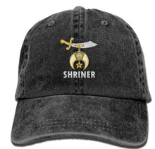 Carica l&#39;immagine nel visualizzatore di Gallery, Shriner Jewel masonic emblems Freemasons Embroidered masonic baseball cap- master mason regalia freemason Shriner jewels cap masonic worshipful master jewel emblems | Regalia Lodge