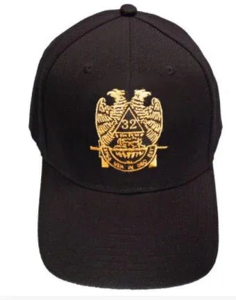 Scottish Rite Wings DOWN 32nd degree Masonic Baseball Cap | Regalia Lodge