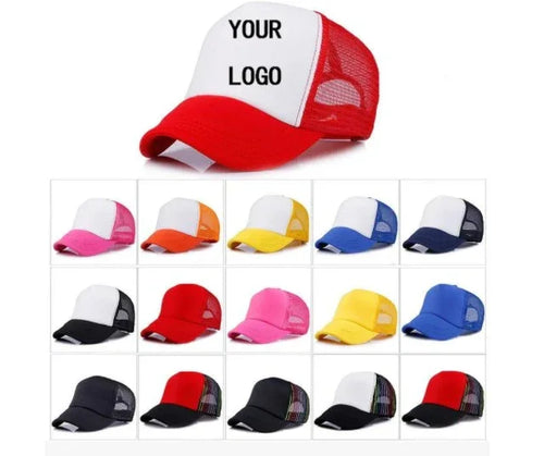 Custom LOGO Design Baseball Cap Mesh Adjustable Hat | Regalia Lodge