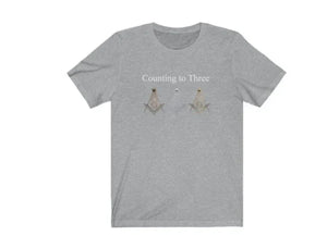 Counting To Three Masonic T-Shirt | Regalia Lodge
