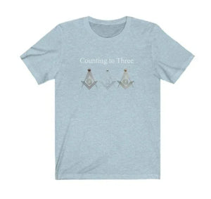 Counting To Three Masonic T-Shirt | Regalia Lodge