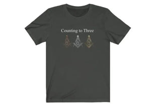 Counting To Three Masonic T-Shirt | Regalia Lodge