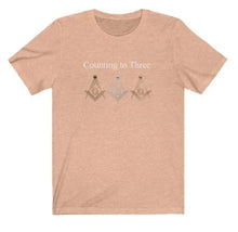 Load image into Gallery viewer, Counting To Three Masonic T-Shirt | Regalia Lodge