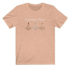 Counting To Three Masonic T-Shirt | Regalia Lodge