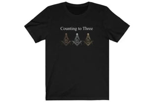 Counting To Three Masonic T-Shirt | Regalia Lodge