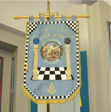 Carica l&#39;immagine nel visualizzatore di Gallery, Machine Made Embroidery Masonic Banners | Regalia Lodge
