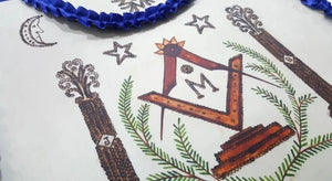 History Edition: Masonic Apron of Major William Christy - 1790 to 1837 | Regalia Lodge