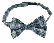 Charger l&#39;image dans la galerie, Masonic 100% Silk Woven Craft Bow Tie with Square Compass &amp; G Green | Regalia Lodge