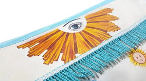 18th Century Inspired Hand-Painted Colorful Apron | Regalia Lodge