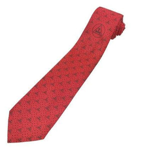 Masonic Royal Arch Red Tie new design Triple Taus | Regalia Lodge