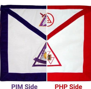 PHP / PIM York Rite Apron Reversible Double-Sided | Regalia Lodge